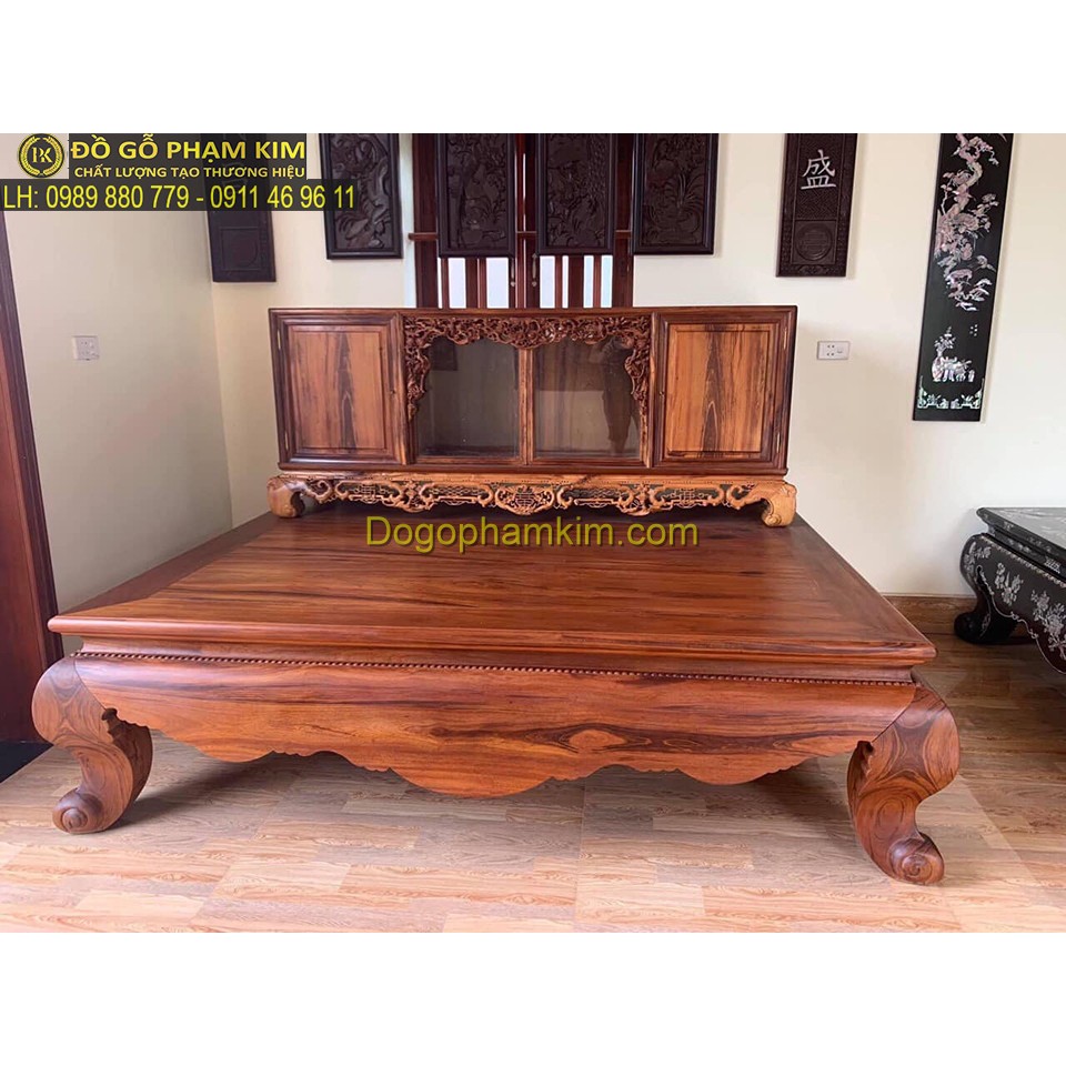 Combo Sập gụ tủ chè gụ ta (ST23)