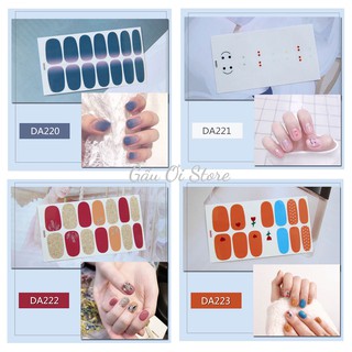 Bộ dán móng tay nghệ thuật gồm 14 nail stick