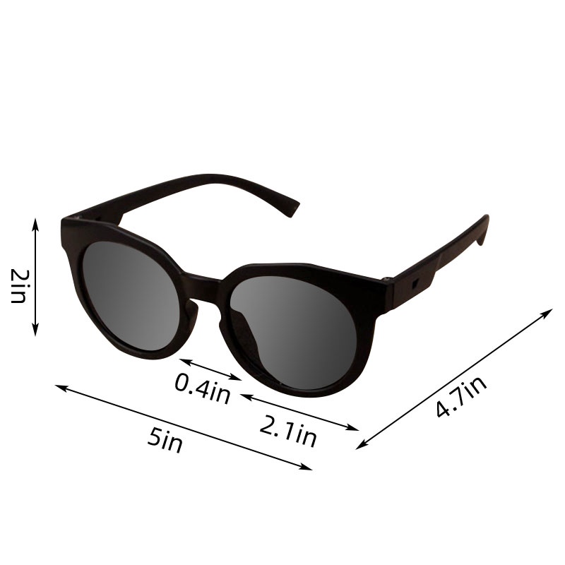 Kính Mát Chống Tia UV Gọng Kim Loại Thời Trang Cho Bé