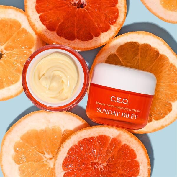 Kem dưỡng sáng da Sunday Riley C.E.O. Vitamin C Rich Hydration Cream mini