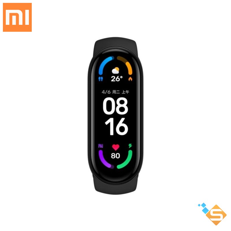 Vòng Đeo Tay Theo Dõi Sức Khỏe Xiaomi Mi Band 6 Bản Quốc Tế - DGW Phân Phối - Bảo Hành 1 Năm