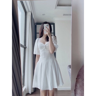 Viler dress - váy thiết kế tay bồng nhẹ regen