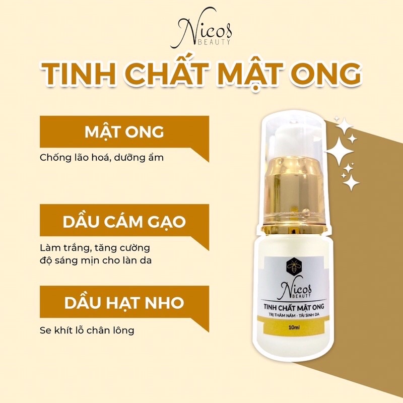 Serum Tinh chất mật ong Nicos 10ml Chính hãng