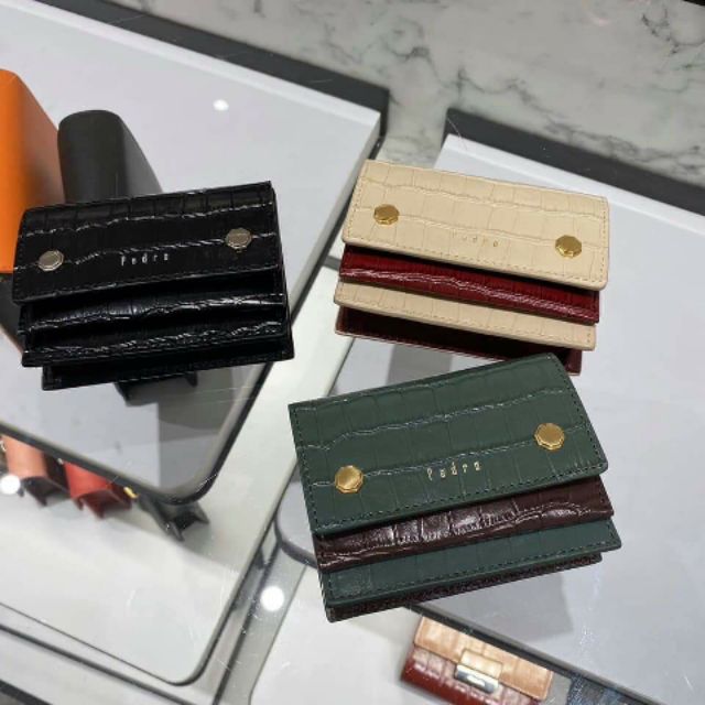 VÍ CARD MINI CHUẨN XUẤT XỊN [Tặng kèm hộp]