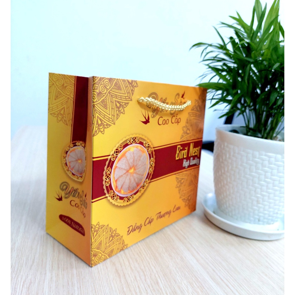 COMBO 10 TÚI ĐỰNG HỘP YẾN 50G - MẪU ĐẸP, SANG TRỌNG