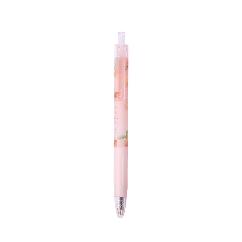 Bút Nước Mực Đen Ngòi 0.5mm In Hình Hoạt Hình Dễ Thương
