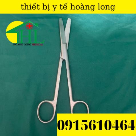 Kéo Y Tế Thẳng Hai Đầu Tù 20cm Parkistan - Kéo Cắt Thuốc 20cm