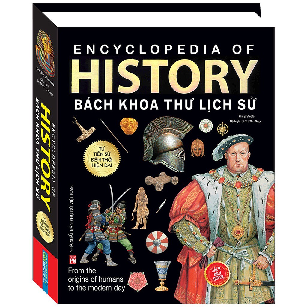 Sách - History Bách khoa thư lịch sử (bìa cứng)