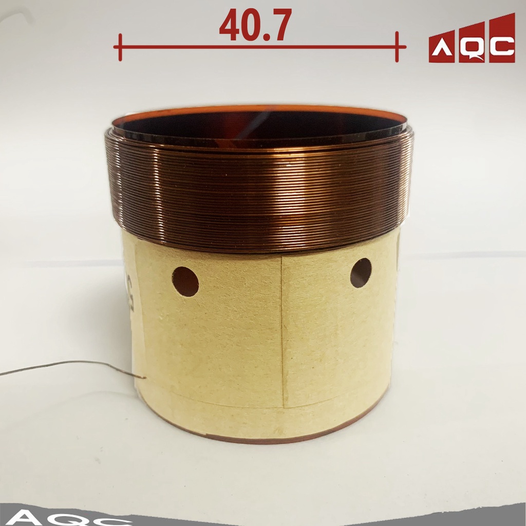 Coil loa 40.7 mm 4 lớp loại đẹp dây đồng - Côn loa 40.7 dây đồng