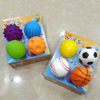 Bóng mềm chút chít luyện tay cho bé