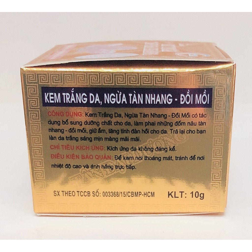 Kem Trắng Da, Ngừa Tàn Nhang, Đồi Mồi Mủ Trôm Tân Gia Khang 6g