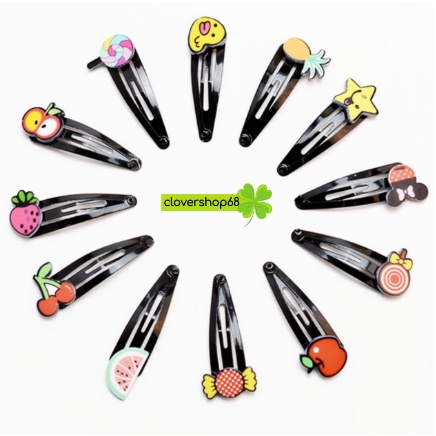 kẹp tóc hoạt hình xinh xắn cho bé 🍀 Clovershop68 🍀