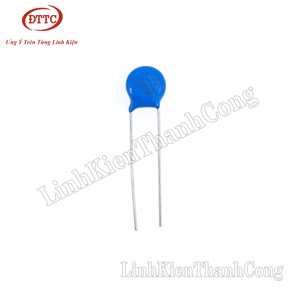 Tụ Chống Sét Varistor 7D271K 270V 7mm