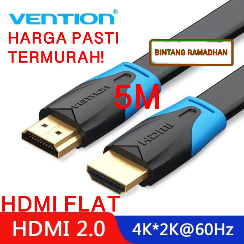 Vention Dây Cáp Hdmi 2.0 Uhd 4k Arc 5m Chất Lượng Cao