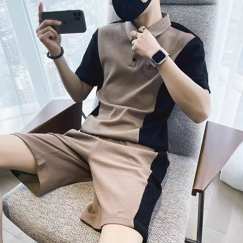 Set Áo polo Ngắn Tay Và Quần Short Thời Trang Mùa Hè Dành Cho Nữ