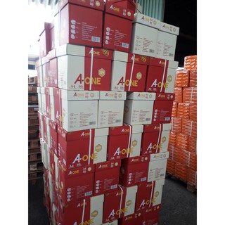 Giấy in A4 A-ONE Định Lượng 62,68,70,80gsm freeship tư 25gsm (bao đổi trả)
