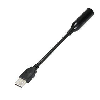 Micro thu âm đa hướng USB di động 360 độ màu đen cho PC/laptop
