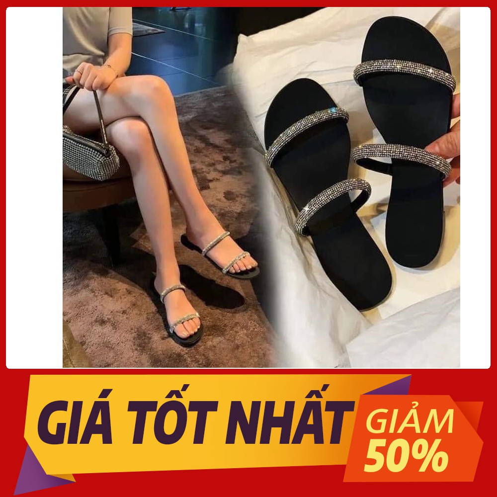 Dép 2 quai đính đá 03.0606