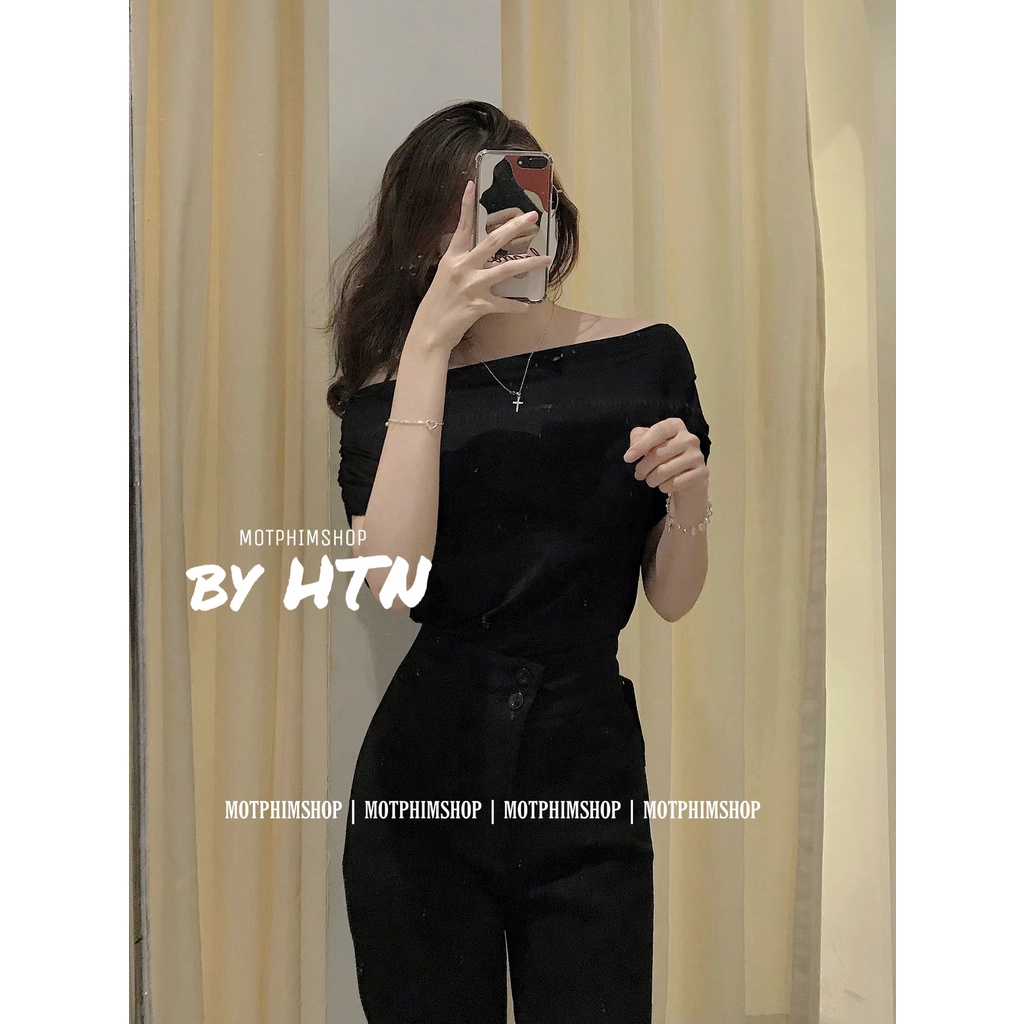 ÁO PULL LỆCH VAI ZRF