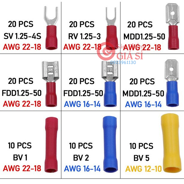 Hộp 300 cái đầu cos đủ loại ❤️freeship❤️