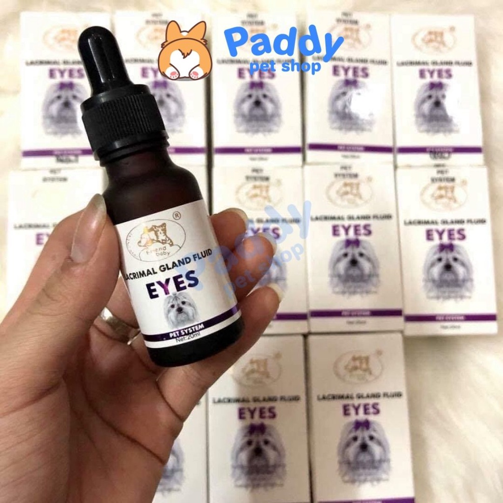 Siro Uống Lacrimal Gland Fluid Trị Chảy Nước Mắt Cho Chó Mèo (20ml)