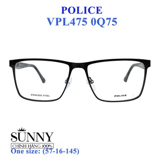 Gọng Kính Unisex Police VPL475