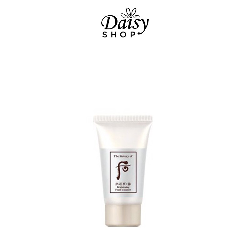 Sữa Rửa Mặt Dưỡng Trắng Whoo Gongjinhyang Seol Brightening Cleansing Foam 13ml