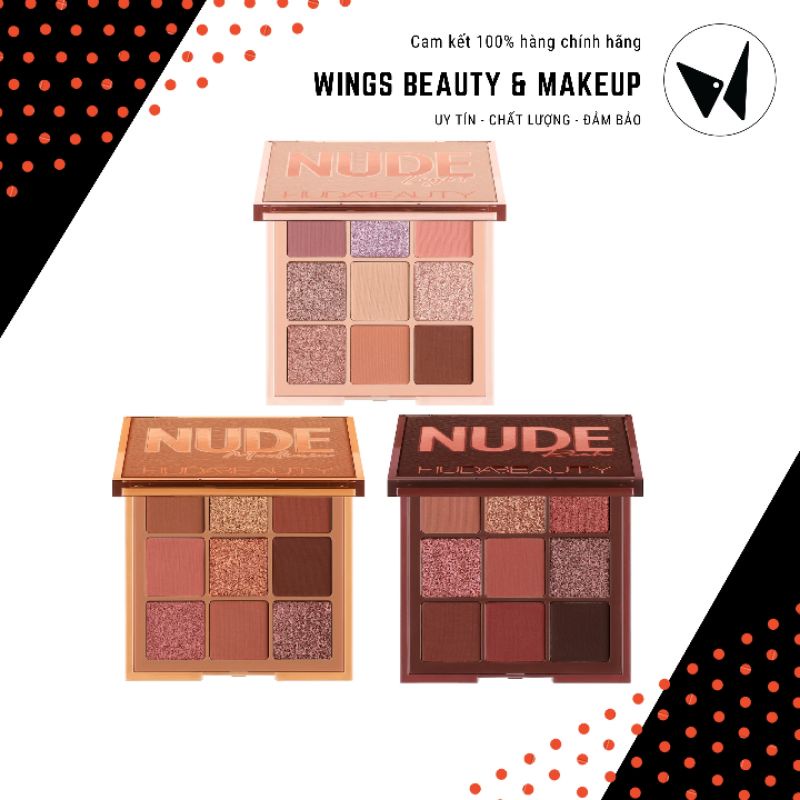 Bảng phấn mắt Huda Beauty Nude Obsessions Light Palette