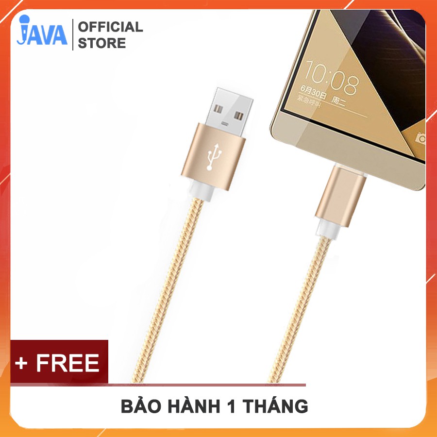 [30 NGÀY ĐỔI TRẢ ] Dây cáp sạc đa năng- Ip Lightning - Micro USB - Type C-siêu bền