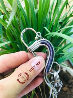 Móc khoá thủ công chim