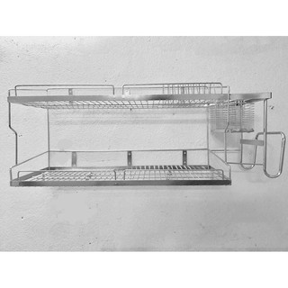 Kệ chén đĩa đa năng inox 201 ( 30x50x2T)