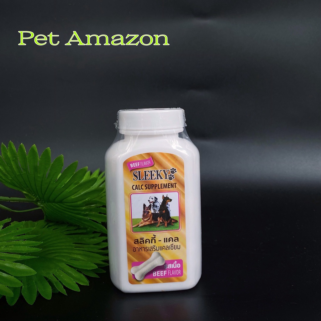 Viên Bổ Sung Canxi Sleeky 140g cho thú cưng