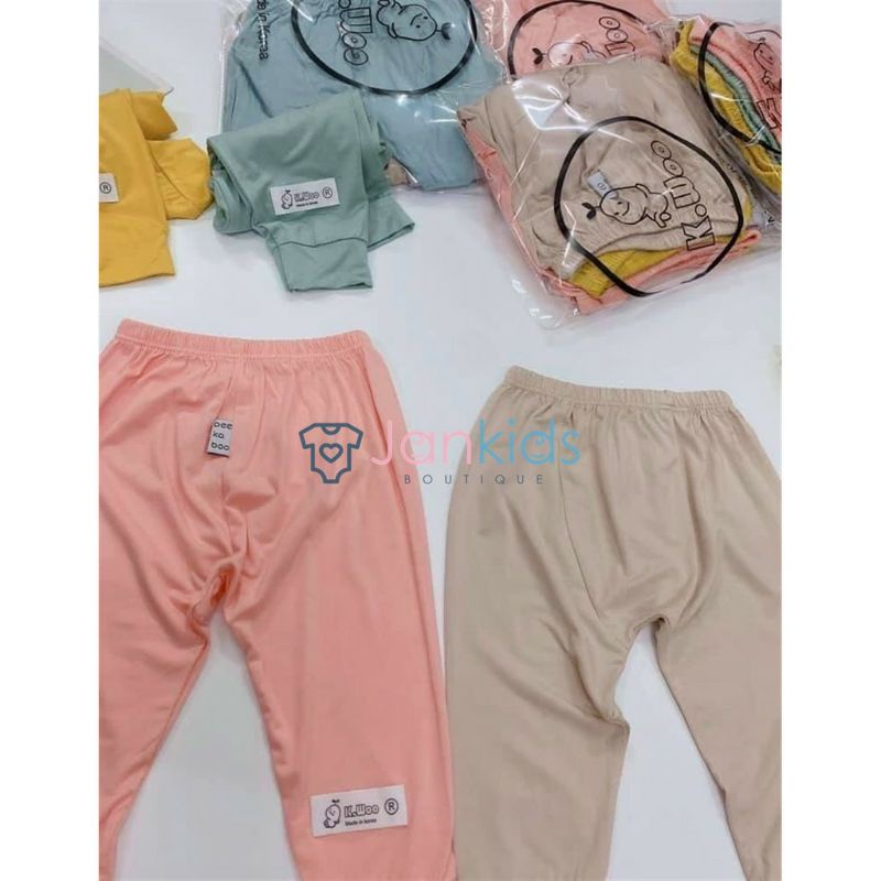 Quần Dài Thun Lạnh Đáp Đũng Đóng Bỉm cho bé sz 6 -15 kg