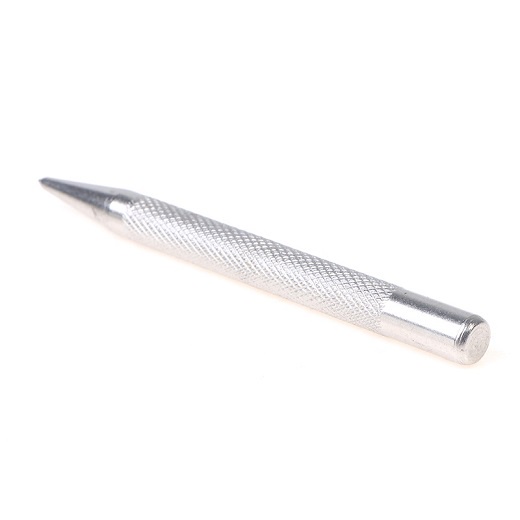 Đục Thép Nguyên Khối  Đầu Đột Phi 2mm Dài 92mm Lấy Dấu Định Tâm Lỗ Bằng Lực Tác Động Từ Búa Hoặc Gõ