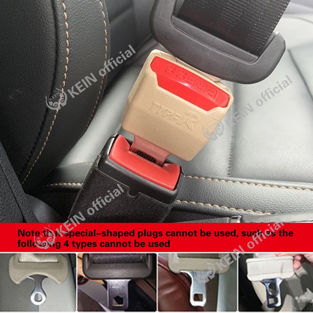Chốt Khóa Dây An Toàn Xe Hơi Màu Đen/Xám/Xám Đa Năng Tiện Dụng