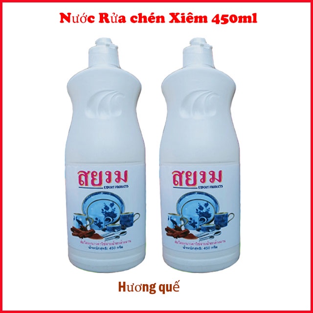 Nước Rửa chén Xiêm Thái hương quế 450ml