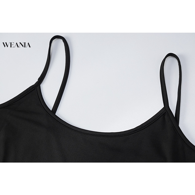 Đầm Dài Hai Dây Màu Trơn Gợi Cảm D0319