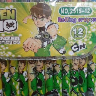 Hình thật ,sáp vặn 12 màu dài cho bé