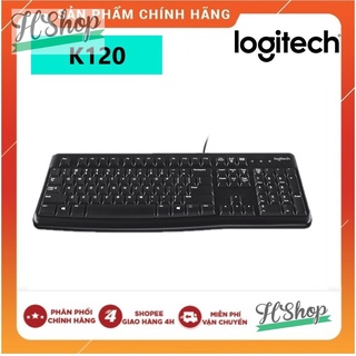 Bàn phím Logitech K120 - Logitech K120 - Bảo hành 3 năm - Hàng chính hãng Logitech