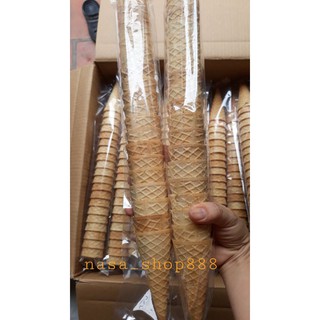 Bánh ốc quế giòn ăn kem