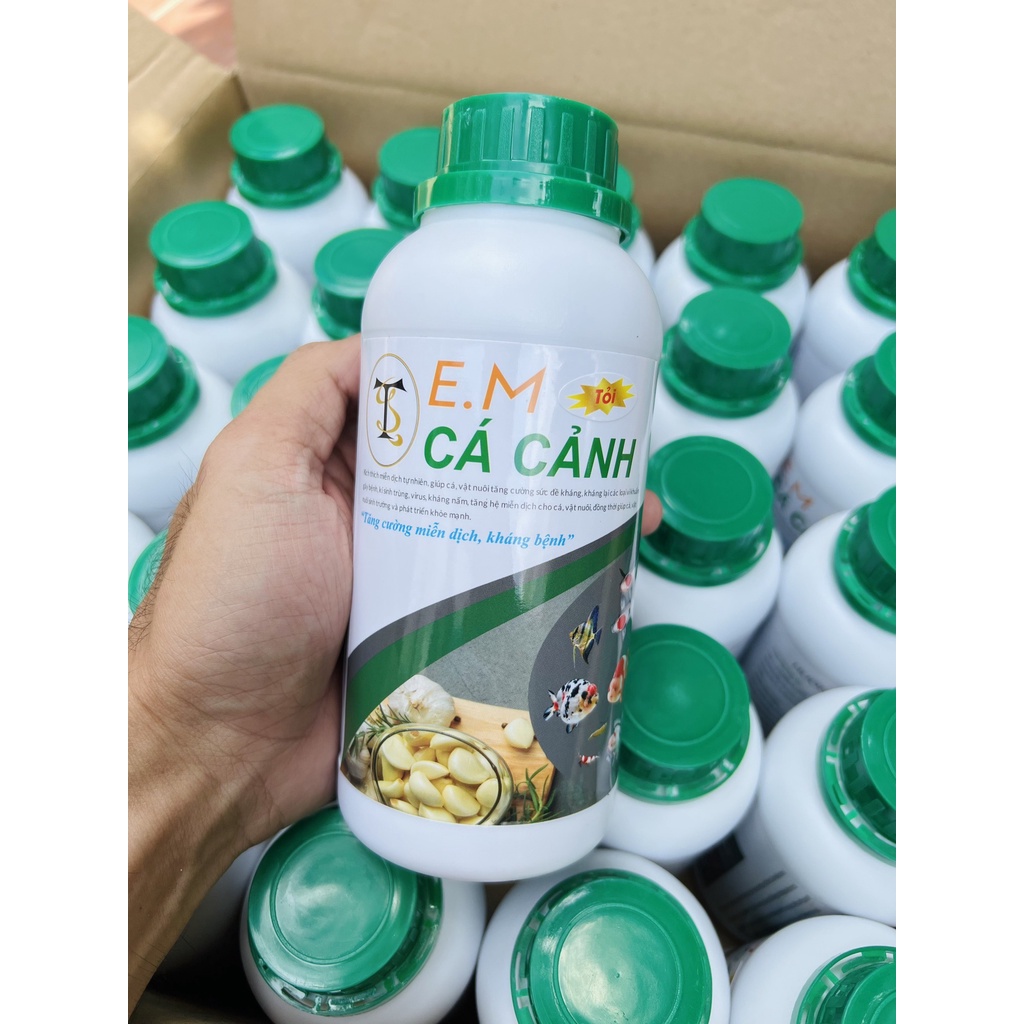 Bộ Sản Phẩm Vi Sinh của MICROBI ORGANICS E.M Chuyên Dụng cho Cá Cảnh