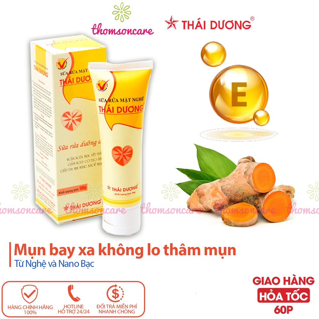 Kem nghệ Thái dương có Nano bạc - ngừa mụn, ngừa thâm, côn trung cắn - Chính hãng.