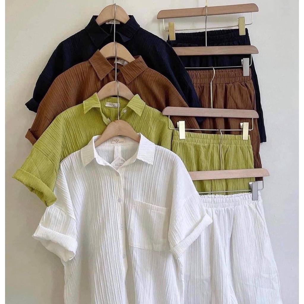 SET BỘ ĐŨI NHĂN BASIC PHONG CÁCH HÀN QUỐC (kèm ảnh thật +video shop quay)