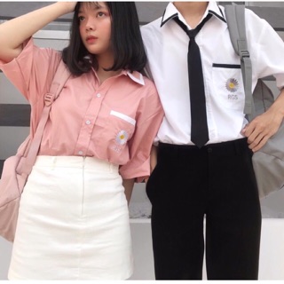 🍓Sơ Mi Thêu Daisy