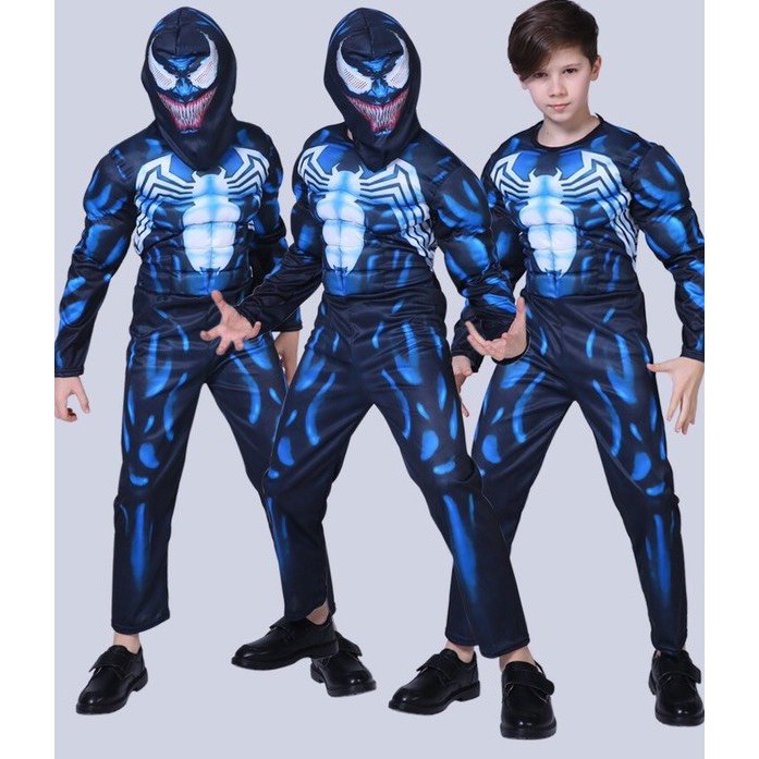 Đồ siêu nhân tặng kèm mặt nạ trùm đầu thiết kế đẹp mắt Herokids COSPLAY2118