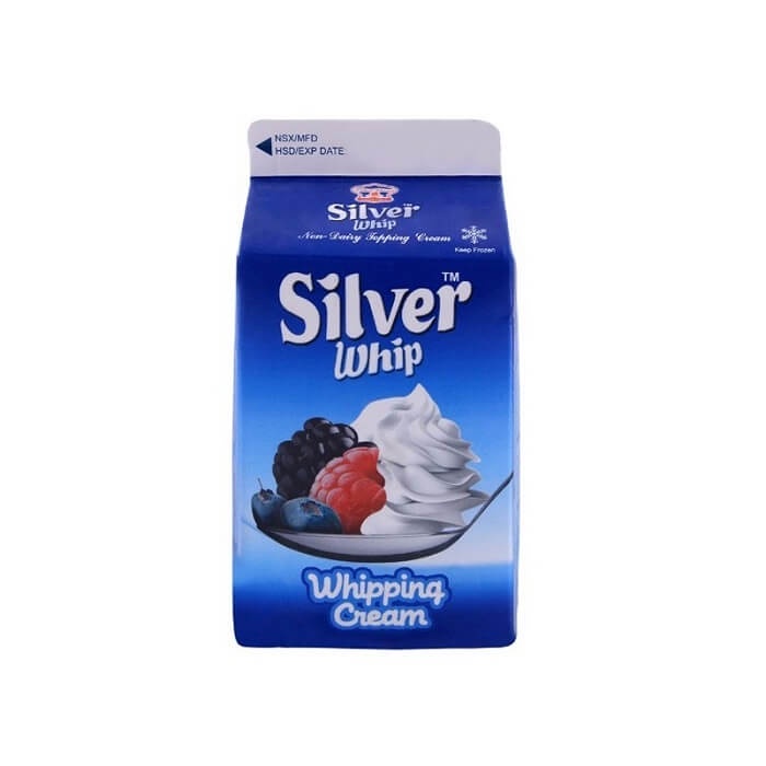 Kem sữa topping Cream Silver Whip (500g) / kem thực vât ( chỉ giao hỏa tốc)