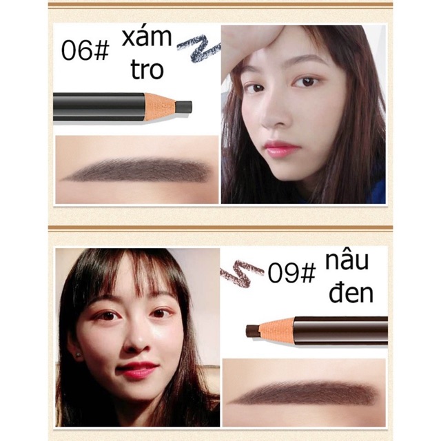 Chì xé kẻ chân mày- Chì Xé Coloured soft cosmetic art NO.1818 hàng chính hãng nội địa Trung không trôi - CAROTSHOP | BigBuy360 - bigbuy360.vn