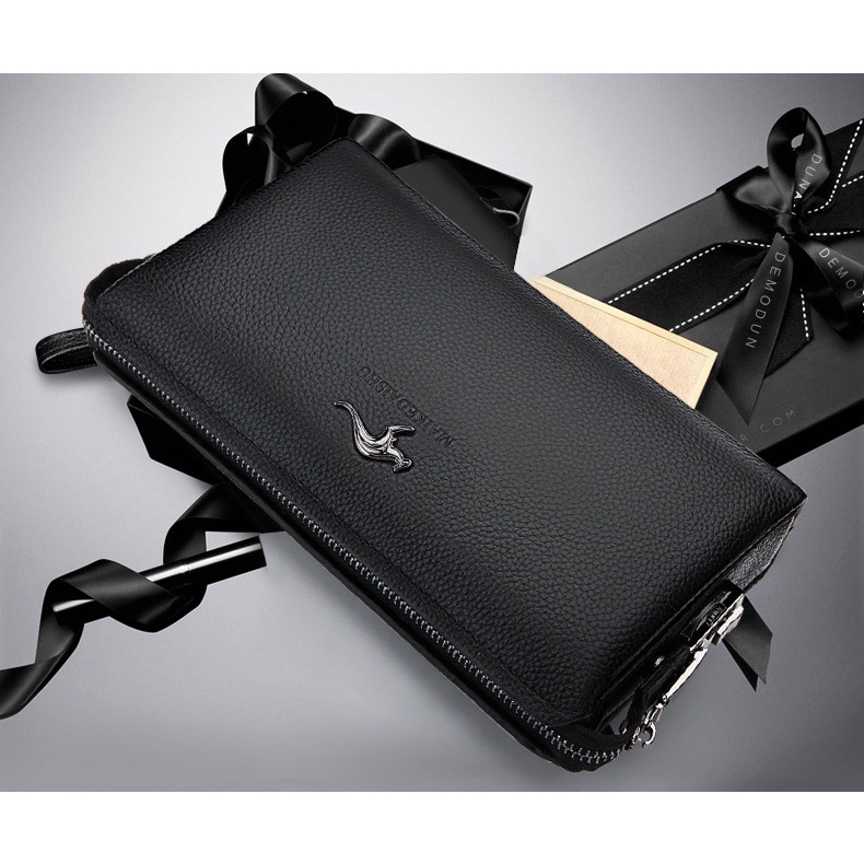 Ví Cầm Tay Nam Chuột túi Hàng Đẹp Da Thật khoá số an toàn kiểu Clutch Nam K1991 {CHÍNH HÃNG}