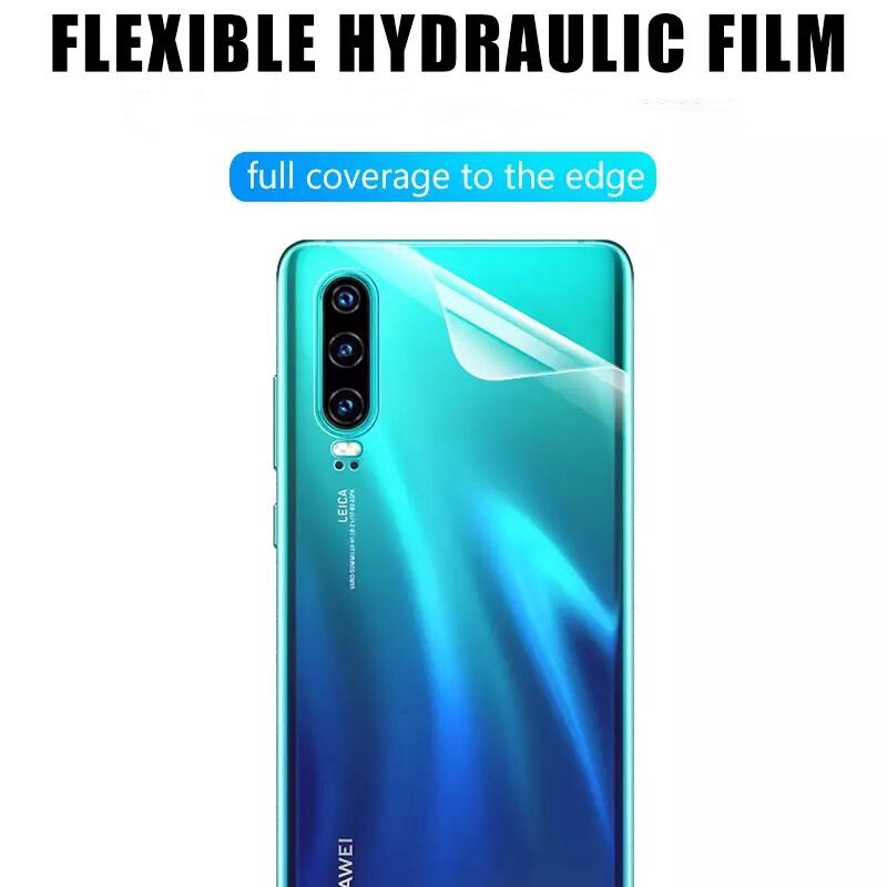 Back Gel Protective film Huawei P20Pro P30 P30Lite P30Pro Psmart+ P8Lite2017 9D Hydrogel Nano Film