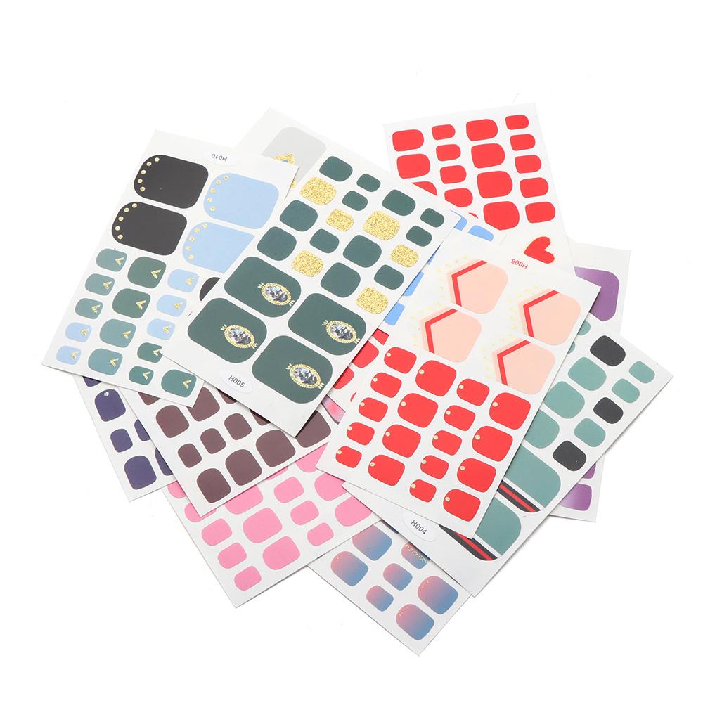 Set 22 Miếng Dán Móng Chân Tự Dính Chống Nước Tốt Cho Sức Khỏe